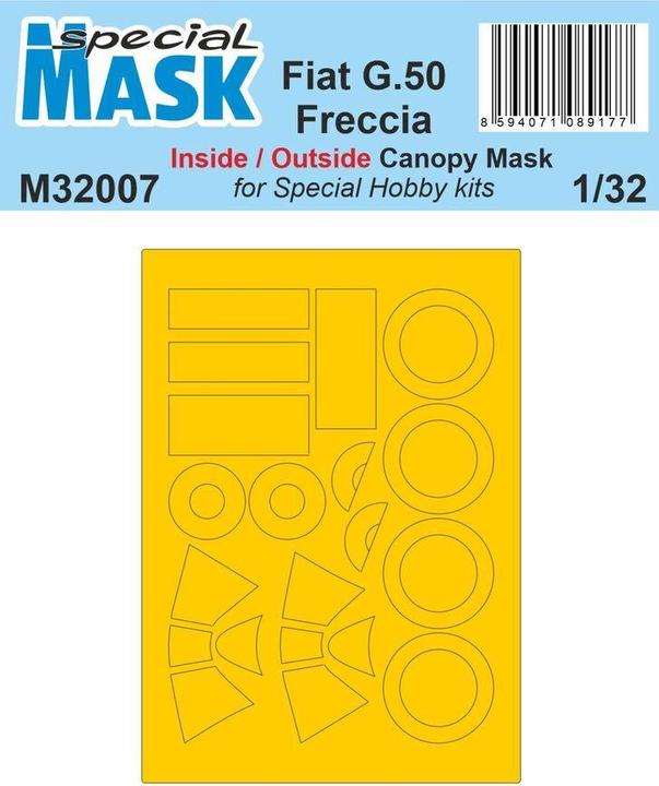 Special Hobby Fiat G.50 Freccia MASK 1/32