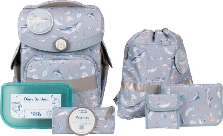Immagine prodotto School-Mood Set di cartelle Timeless Air+ 7 pezzi. (27 l)