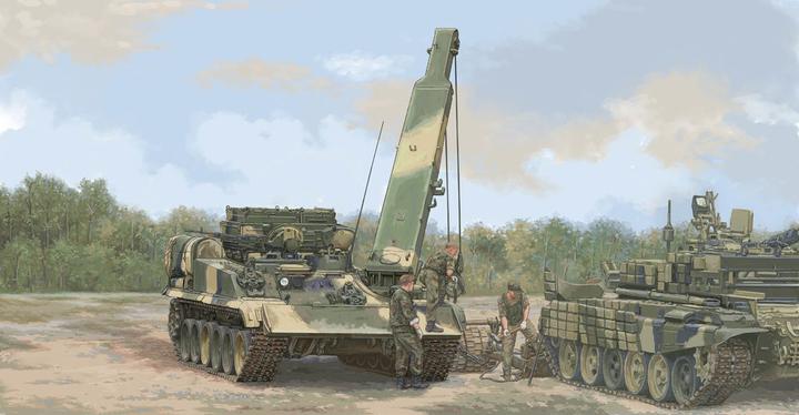 Image du produit Trumpeter Véhicule blindé de récupération russe BREM-1M