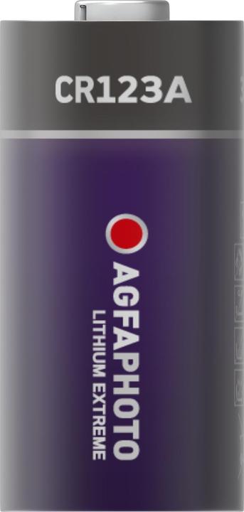 Actual product image AGFAPHOTO Lithium CR 123 A (1 pcs., CR123A, 1300 mAh)