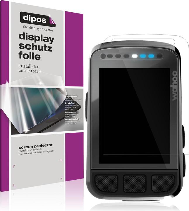 Produktbild Dipos Schutzfolie Klar für Wahoo Elemnt Bolt 2