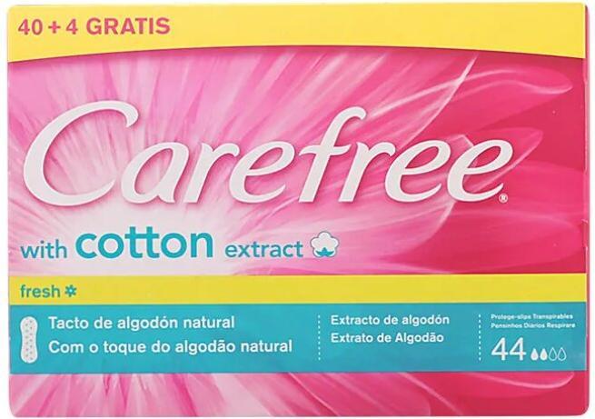 Immagine prodotto Carefree Comfort 3D, inserti igienici, 44 pezzi (44 x, Fodere per mutande)