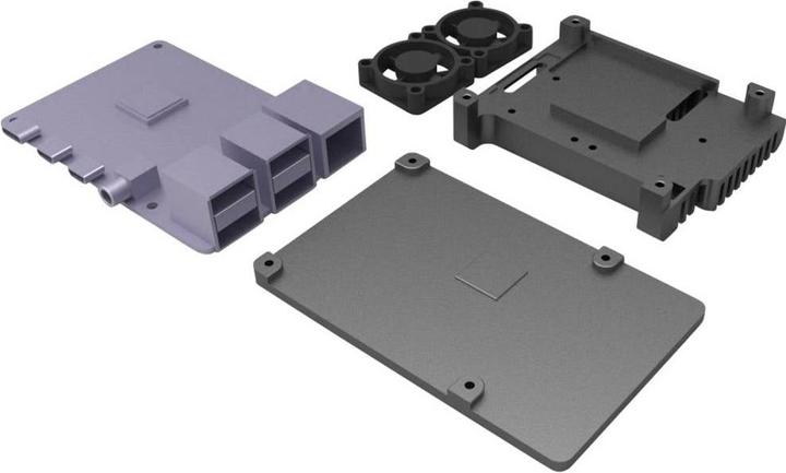Produktbild Joy-it Armor Case Block Active für Raspberry Pi 4