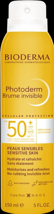 Image du produit Bioderma Photoderm Brume Solaire SPF50+ Aérosols 150 ml (Spray solaire, SPF 50+, 150 ml)