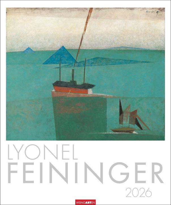 Actual product image Lyonel Feininger Kalender 2026 (46 x 55 cm, German)