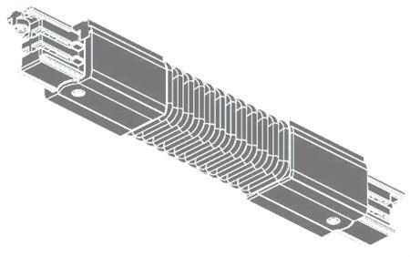 Produktbild Licht 2000 XTS23 60142G grau FlexVerbinder 60143
