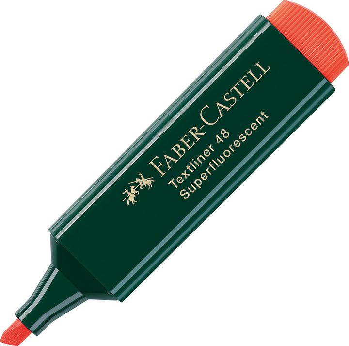 Produktbild Faber-Castell Textmarker Textliner 48 (Orange, 5 mm, 1 x)