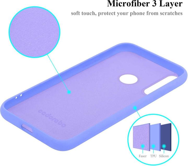 Produktbild Cadorabo Hülle für Huawei Y6P TPU im Liquid Case Design (Huawei Y6p)