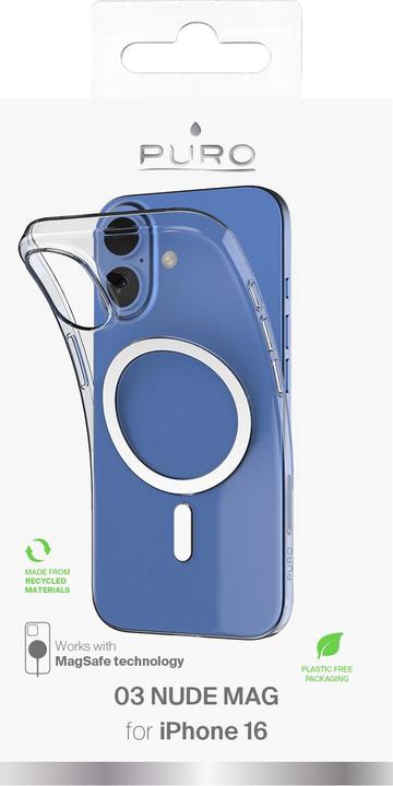 Actual product image Puro Cover (Apple iPhone 16)