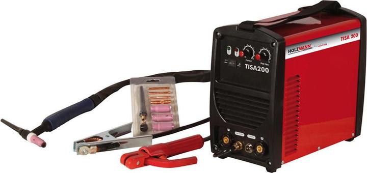 Produktbild Holzmann WIG/TIG Inverter Schweissanlage TISA 200 H110200003 Betriebsspannung 230 V/50 H...