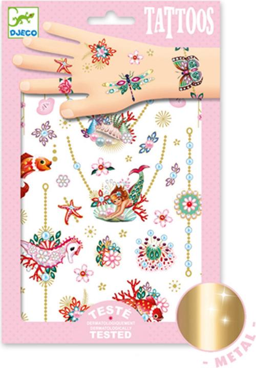 Actual product image Djeco Tattoos Fiona's Jewellery