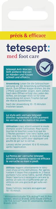 Produktbild Tetesept Anti-Warzen Stift (Fussdeodorant & -puder, 2 ml)