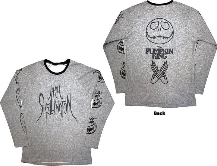 The Nightmare Before Christmas Pumpkin King Back Print (Longsleeve)