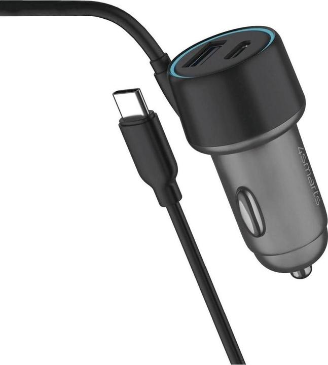 Actual product image 4smarts Qi2 car charging set