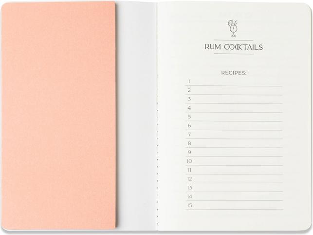 Produktbild Designworks Cocktail Rezepte (11 x 16 cm, Speziallineatur, Weicher Einband)