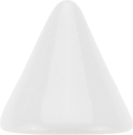 Produktbild Star Piercing Micro Cone Pure White (ohne Messing, Chirurgenstahl 316L)