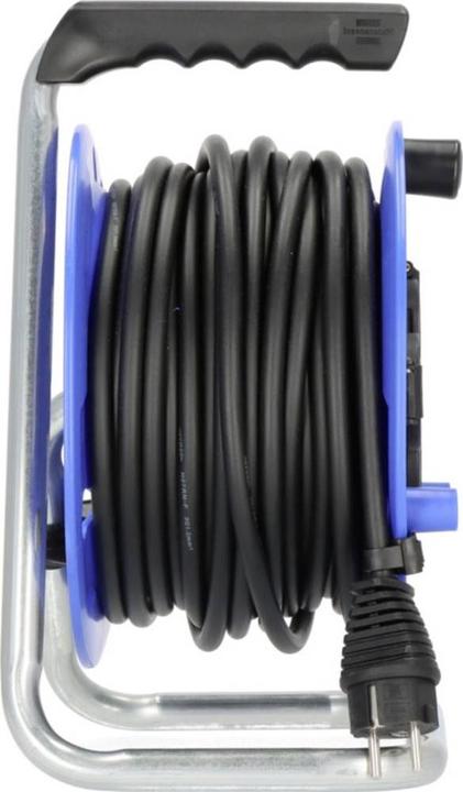 Productafbeelding Brennenstuhl 9123020539 Kabelhaspel 25m zwart aardcontactstekker (25 m, 1.50 mm²)