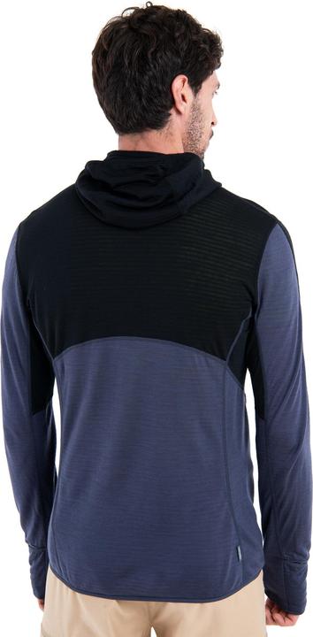 Immagine prodotto Icebreaker Uomo Merino 200 Realfleece Descender LS Felpa con cappuccio e zip (XXL)