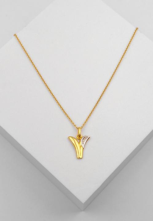 Actual product image Muau Letter (750/18 K Gold)