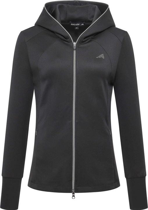 Actual product image Euro-star Giulia Women's Zip Up Hooded Riding Sweatshirt (XL)