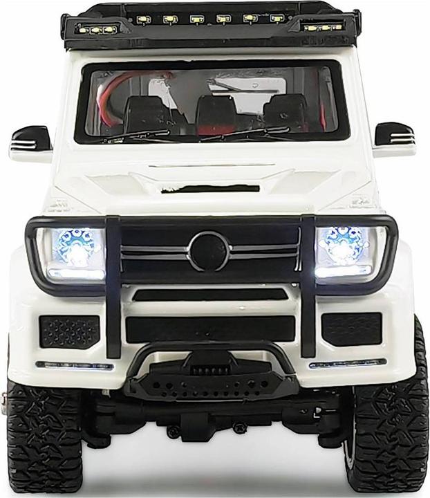 Image du produit Amewi BRX24 Métal Scale Crawler 4WD 1:24 RTR blanc (RTR Prêt à fonctionner)