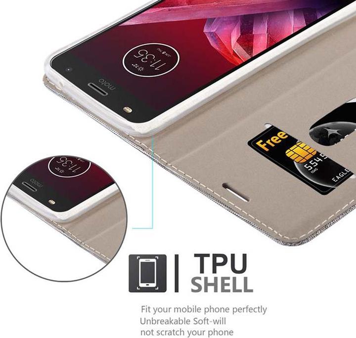 Produktbild Cadorabo Jeans Optik (Motorola Moto Z2 Play, Motorola Moto Z2 Force)