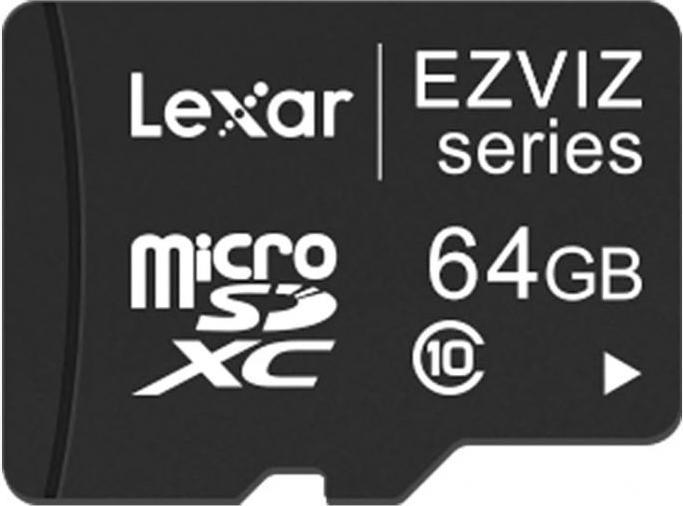 Image du produit EZVIZ Carte MicroSD intelligente (64 Go, microSD)