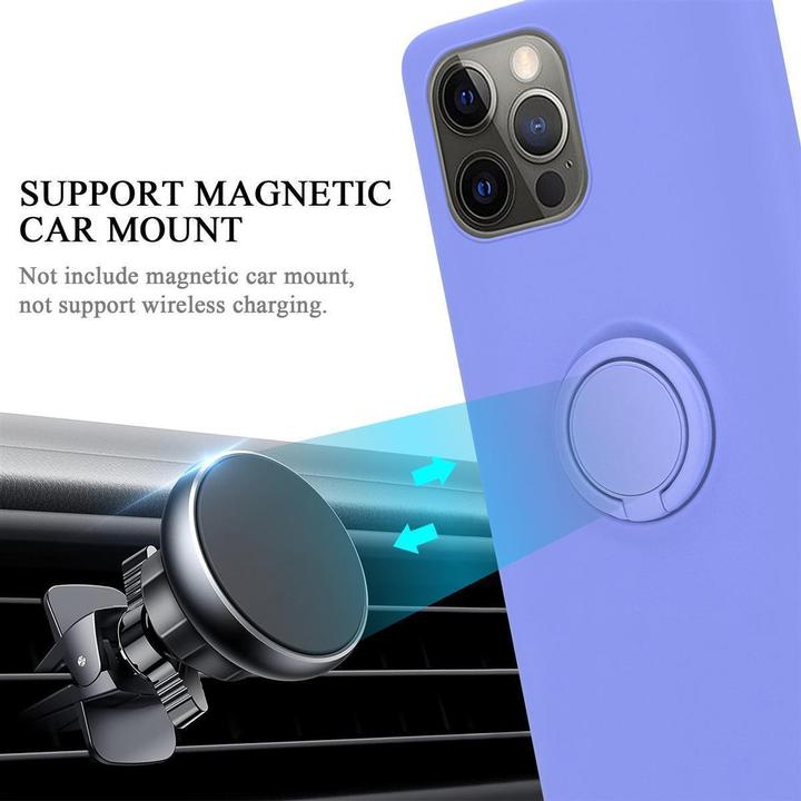 Actual product image Cadorabo TPU Liquid Ring Silicone Case Cover (Apple iPhone 13 mini)