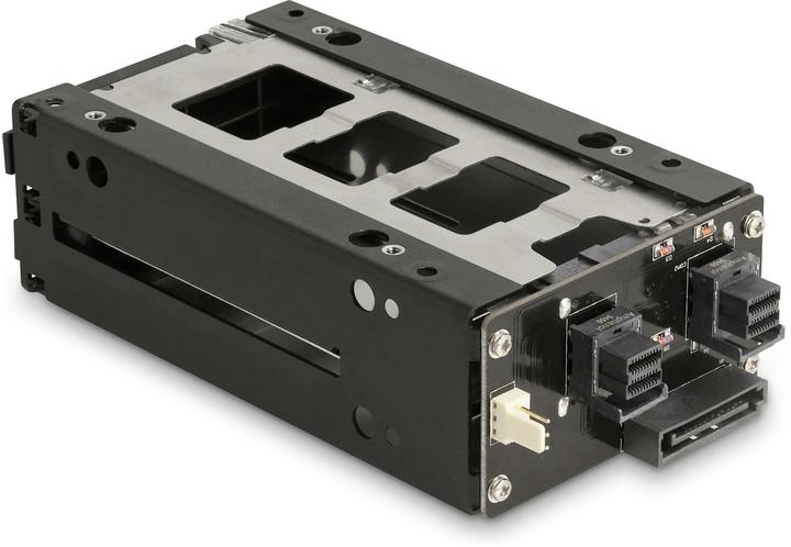 Produktbild Delock 47019 - Wechselrahmen für 2x 2.5 U.2 NVMe SSD Slim Bay