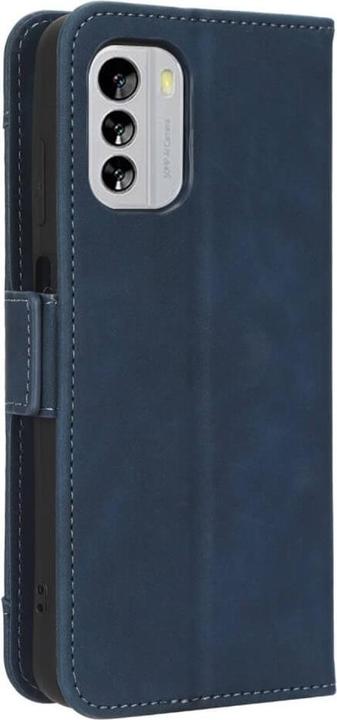 Productafbeelding Cover-Discount Nokia G60 - Etui met veel kaartsleuven blauw (Nokia G60)