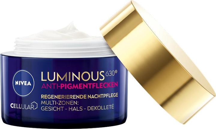 Actual product image NIVEA Cellular Luminous630 anti-pigmentation night cream (50 ml, 24h cream)