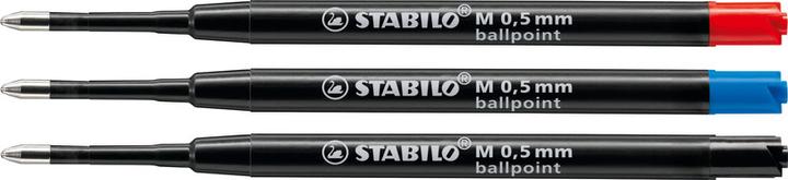 Actual product image STABILO Ballpoint Refill Ballpoint Pen Large Capacity Refill (Refill, Red, 0.50 mm)