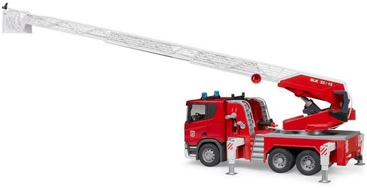 Immagine prodotto Bruder Scania Super 560R vigili del fuoco con scala girevole, pompa dell'acqua, modulo L+S