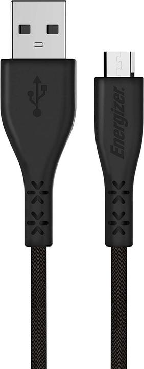 Actual product image Energizer Hardcase Cable Micro-USB lifetime warranty 1.2m black Tin (1.20 m, USB 1.0)