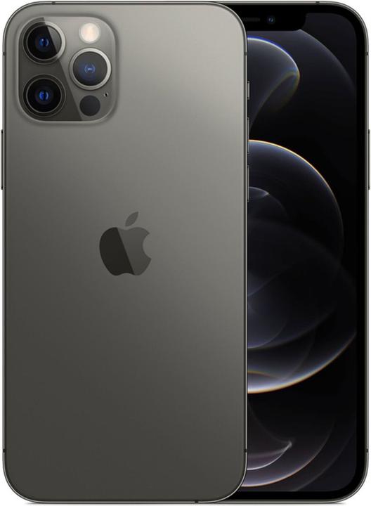 Actual product image Re!commerce iPhone 12 Pro (256 GB, Graphites, Black, 6.10", 12 Mpx, Single SIM, B / Very good)