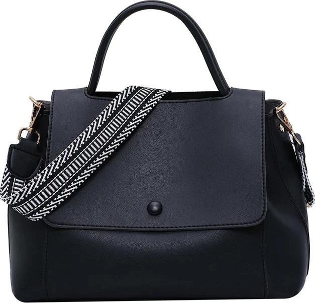 Only-Bags.Store Sacs à main Big Bags décontractés de style design en cuir uni