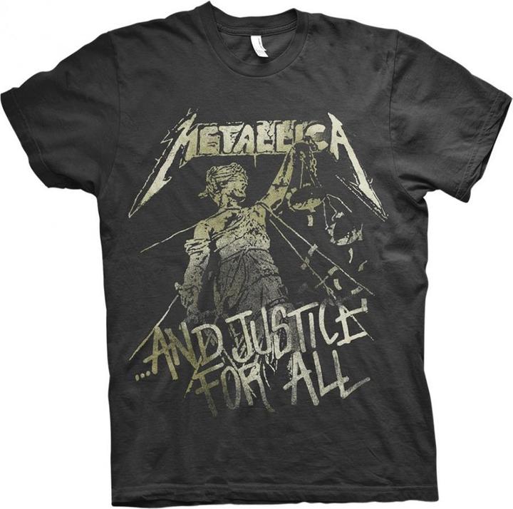 Metallica Erwachsene Und Gerechtigkeit Für Alle Vintage TShirt