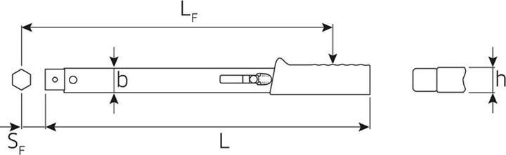 Productafbeelding Stahlwille Momentsleutel (20 Nm, 100 Nm)