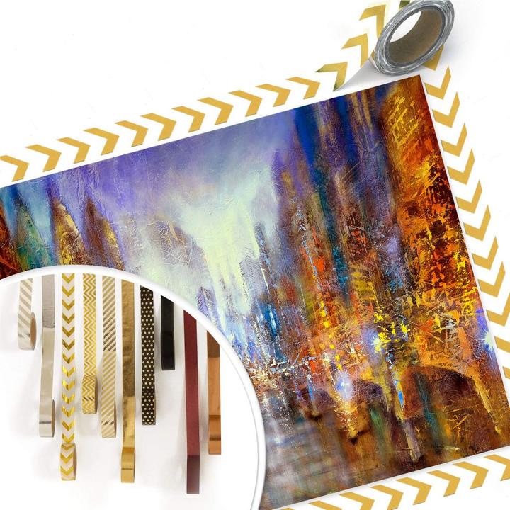 Produktbild Trenddeko Schmucker - Lichterstadt (50 x 40 cm)