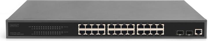 Produktbild Digitus 24 Port L2 Managed Gigabit Ethernet PoE Switch (24 Ports)