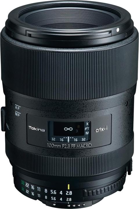 Tokina atx-i 100mm f/2.8 Plus Nikon F (Nikon F, Full-frame)