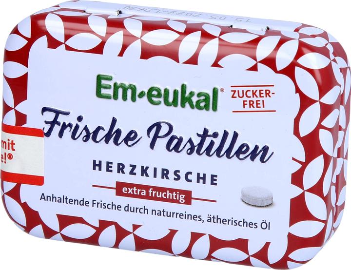 Produktbild Em-eukal Frische Pastillen Herzkirsche zuckerfrei mit Xylit (1 Stk., 20 g)