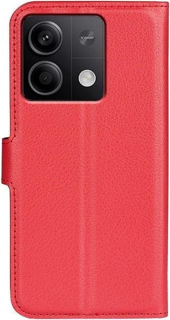 Actual product image MU Classic Litchi Leather Bookcover Series (Xiaomi Redmi Note 13 5G)