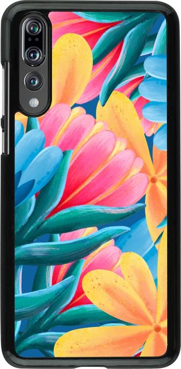 Produktbild PhoneLook Hülle Spring 23 colorful flowers (Huawei P20 Pro)