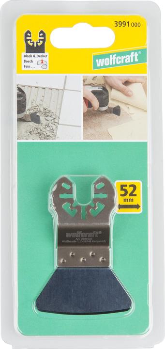 Image du produit wolfcraft wolfcraft 1 grattoir PRO rigide, 52mm