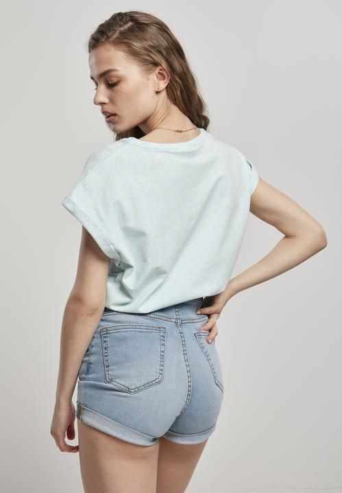 Image du produit Urban Classics Ladies Color Melange Extended Shoulder Tee (4XL)