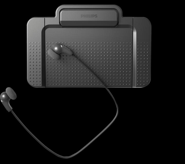 Actual product image Philips Transcription Set 7277 Professional dictation machine