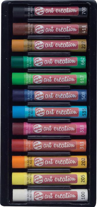 Immagine prodotto Talens Set di pastelli ad olio solubili in acqua 12# (Multicolore, 12 x)