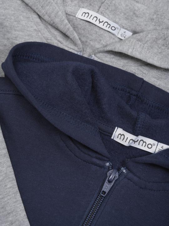 Image du produit Minymo MISweat Jacket w. hood (2pack) - 5752 (110)