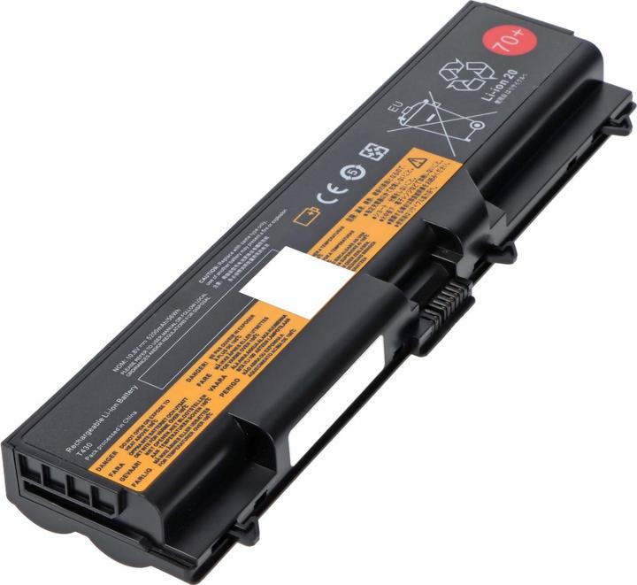 Image du produit AccuCell Akku für Lenovo ThinkPad T430/T530/L430/L530/ Typ 45N1105 - 10,8V - 5200 mAh (5200 mAh)